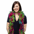 6' Neon Multi-Color Feather Boa